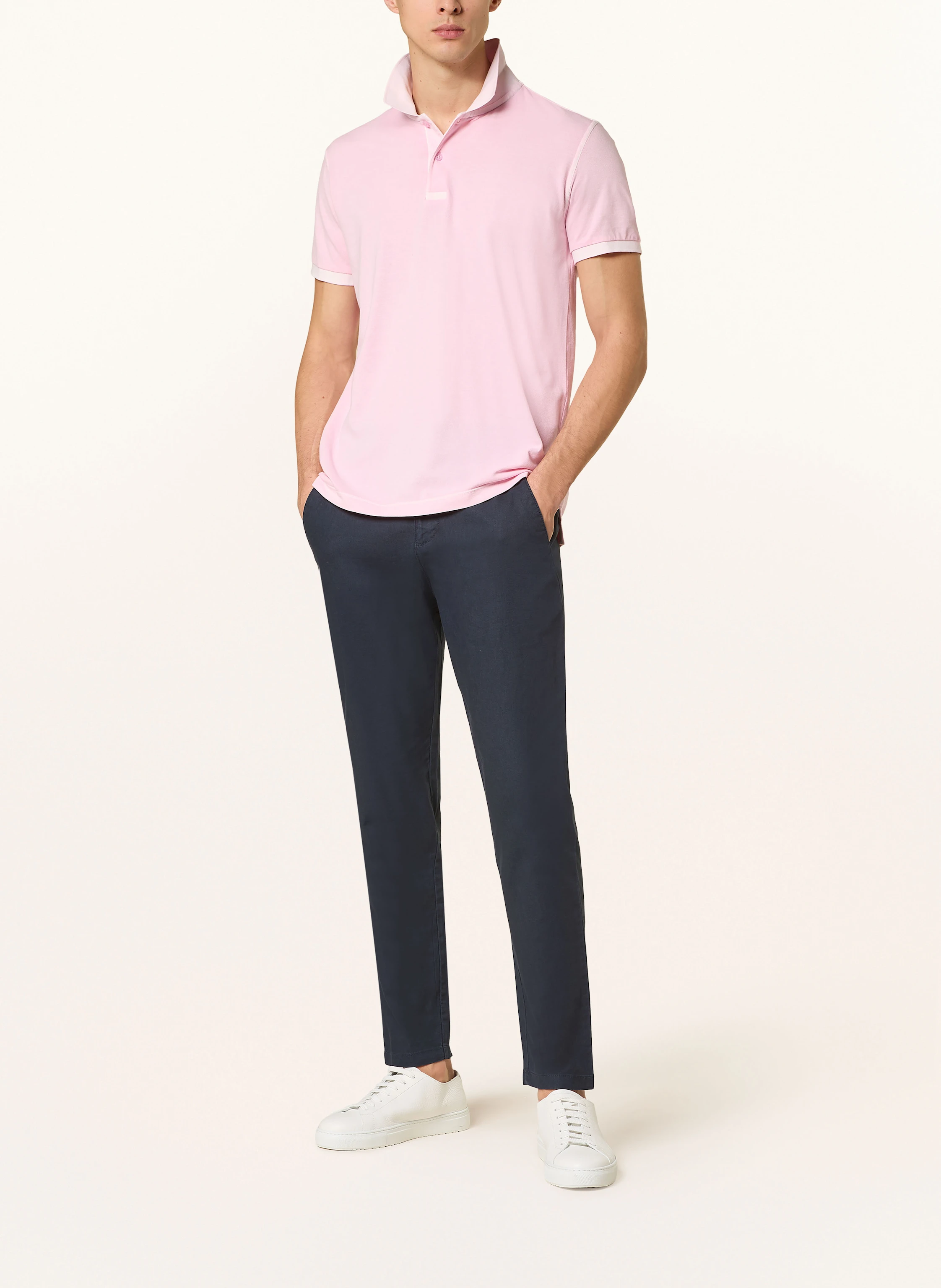 STROKESMAN'S Piqué-Poloshirt