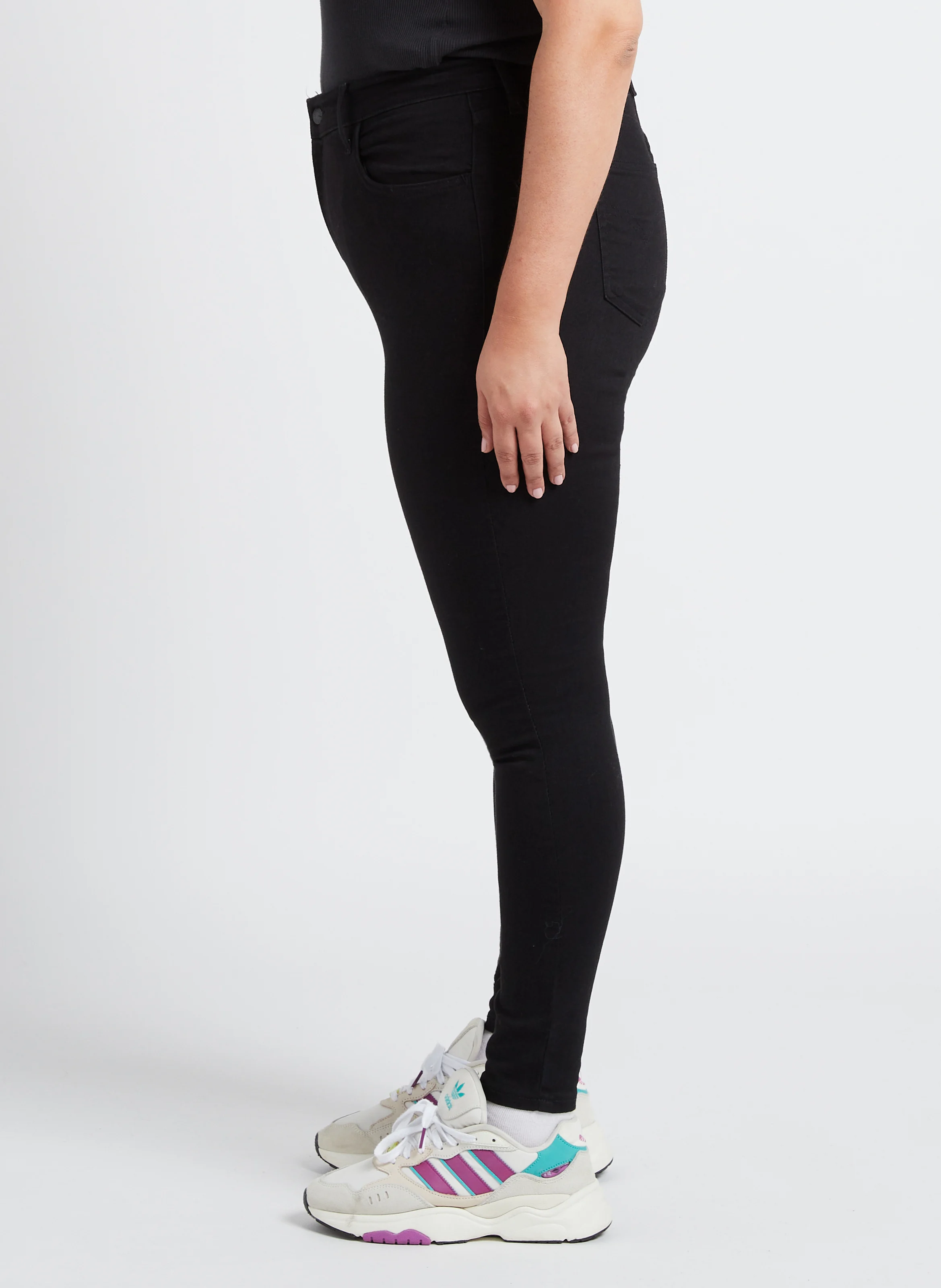 720 PL HIRISE SUPER SKNY - Skinny jean en coton mélangé| Noir