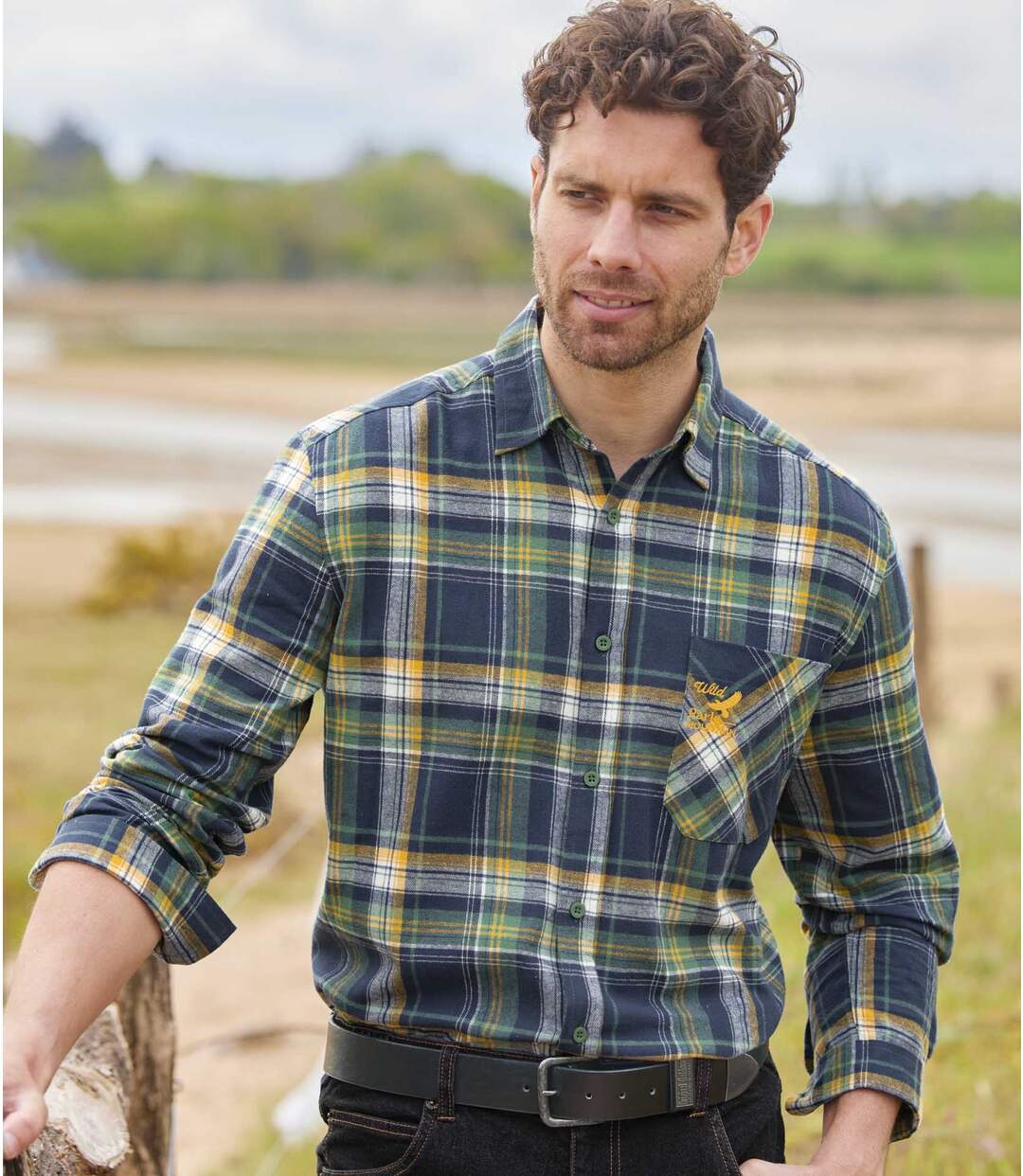 Chemise Flanelle à Carreaux Atlas®