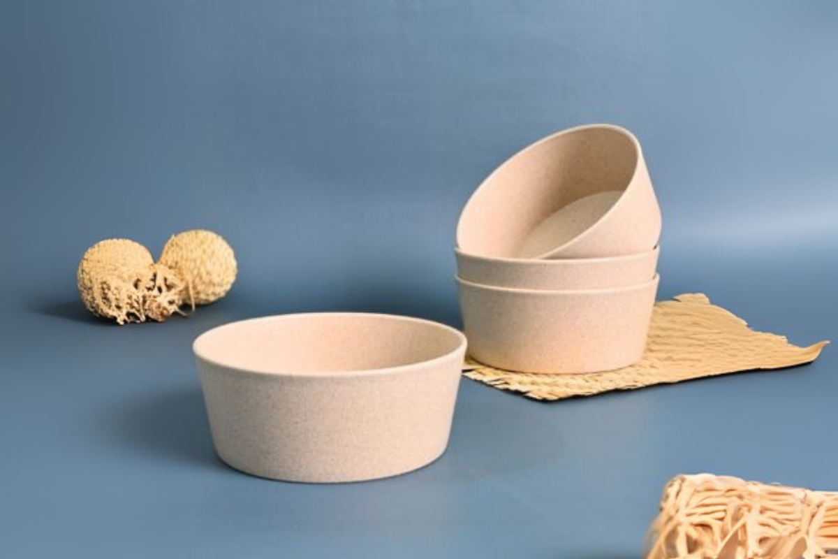 Croppie set van 4 400 ml snackbakje - Off White