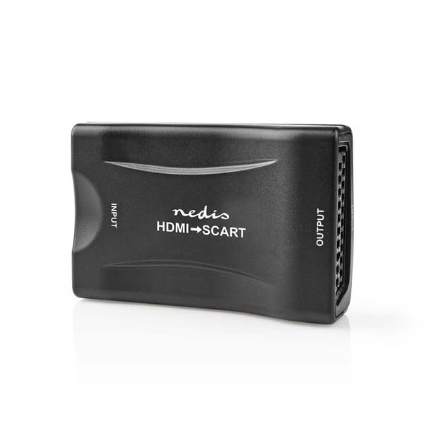 Nedis HDMI ™ Converter | HDMI ™ -inngang | SCART Hunn | 1-veis | 1080p | 1.2 Gbps | ABS | Sort