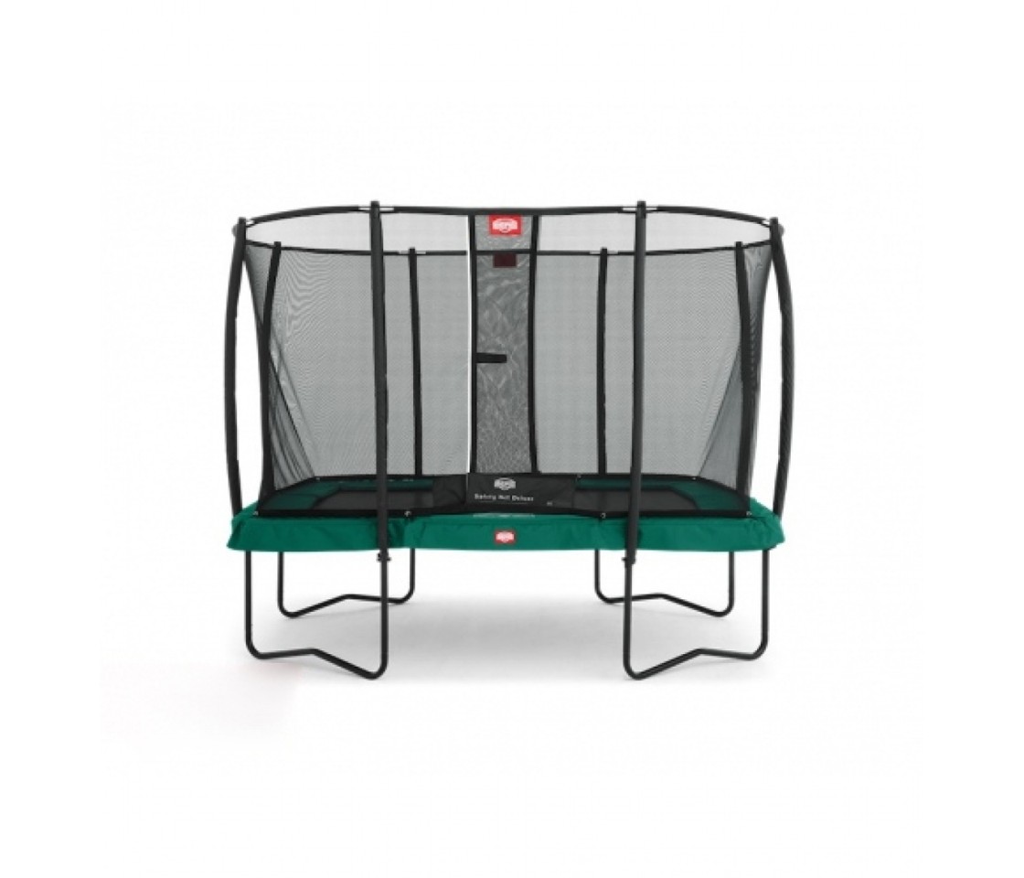 BERG - Ultim Champion 330 Trampolin + DeluxeSikkerhedsnet - Grøn