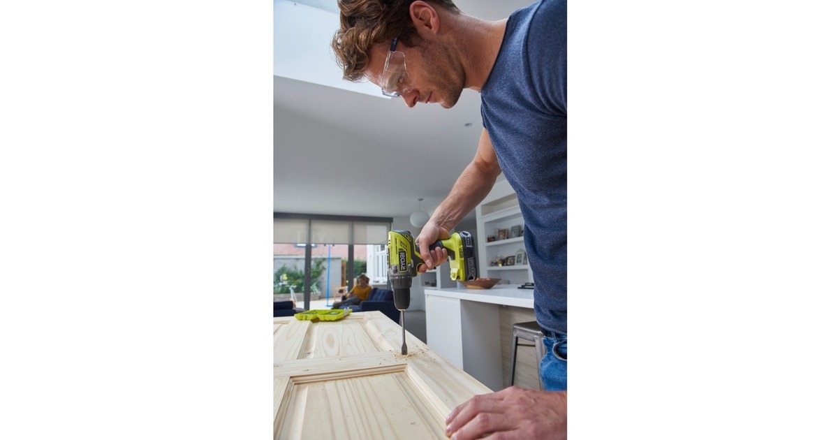 RyobiONE+ Accu-Boormachine R18DD3-225S schroeftol  (Groen/zwart, 18Volt, 2x Li-Ion batterij 2,5Ah)