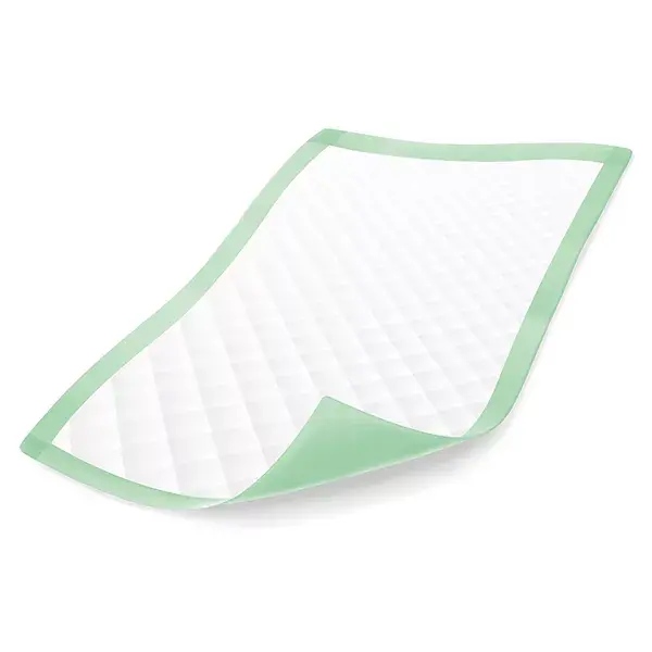 Protetor de cama Hartmann Confiance 5 Drops 40 x 60 cm, pacote com 30 unidades.