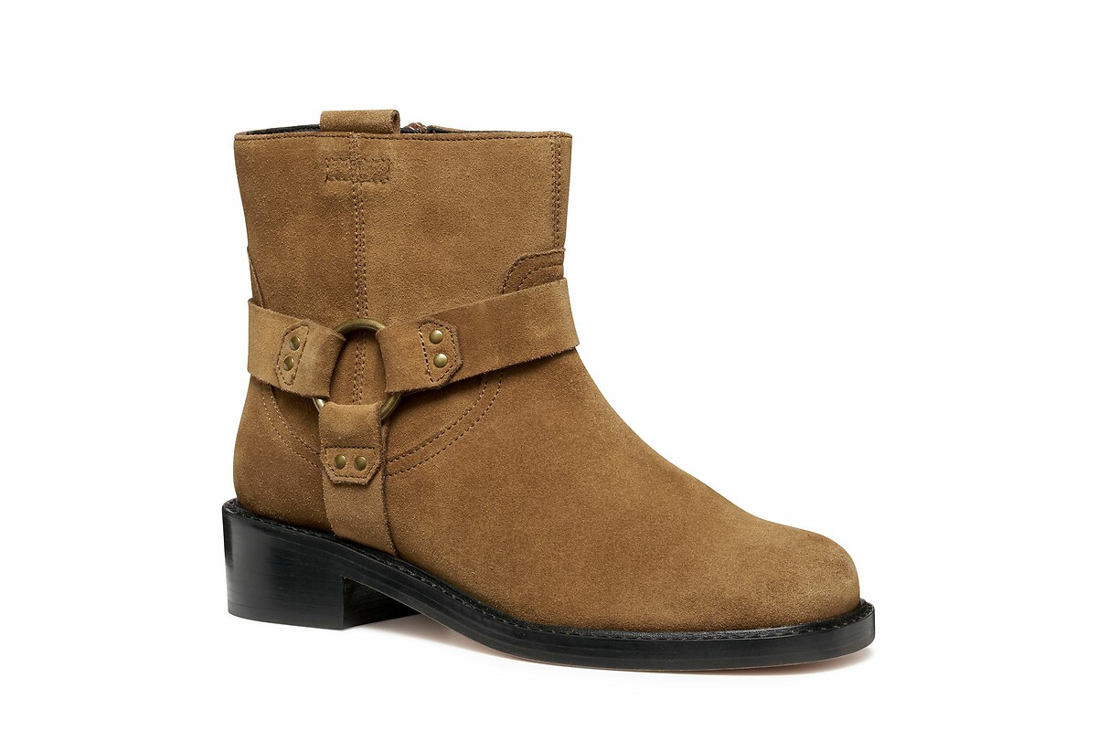 GEOX<br>Botas de camurça respiráveis Nalvia