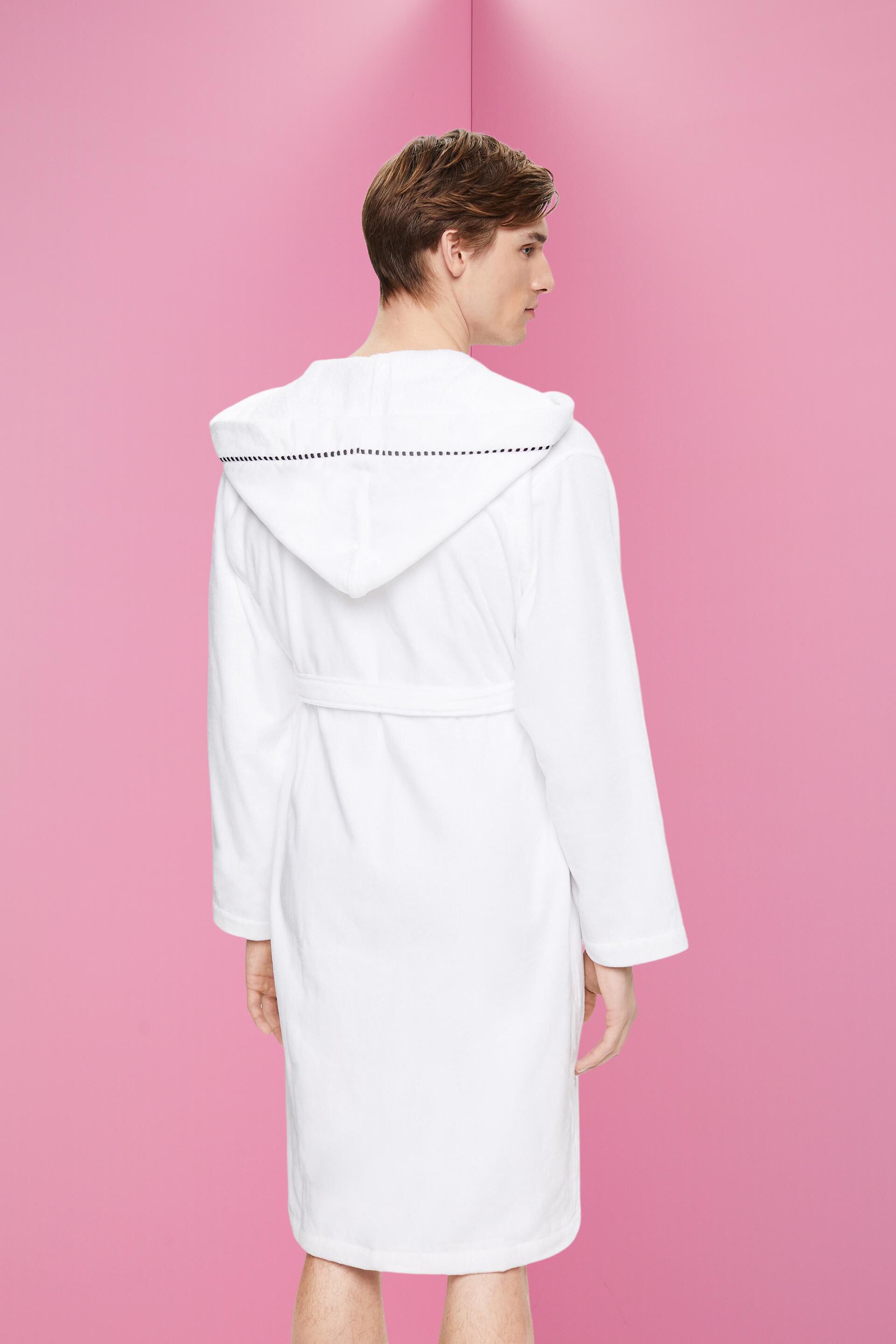 Peignoir en velours, 100% coton