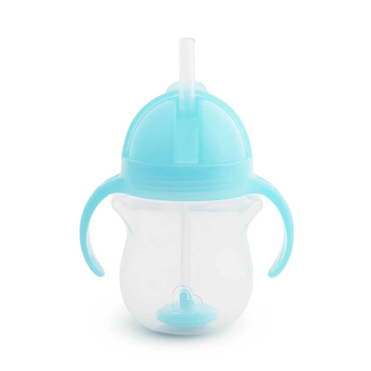 Munchkin Tip & sip drinkbeker met rietje blauw