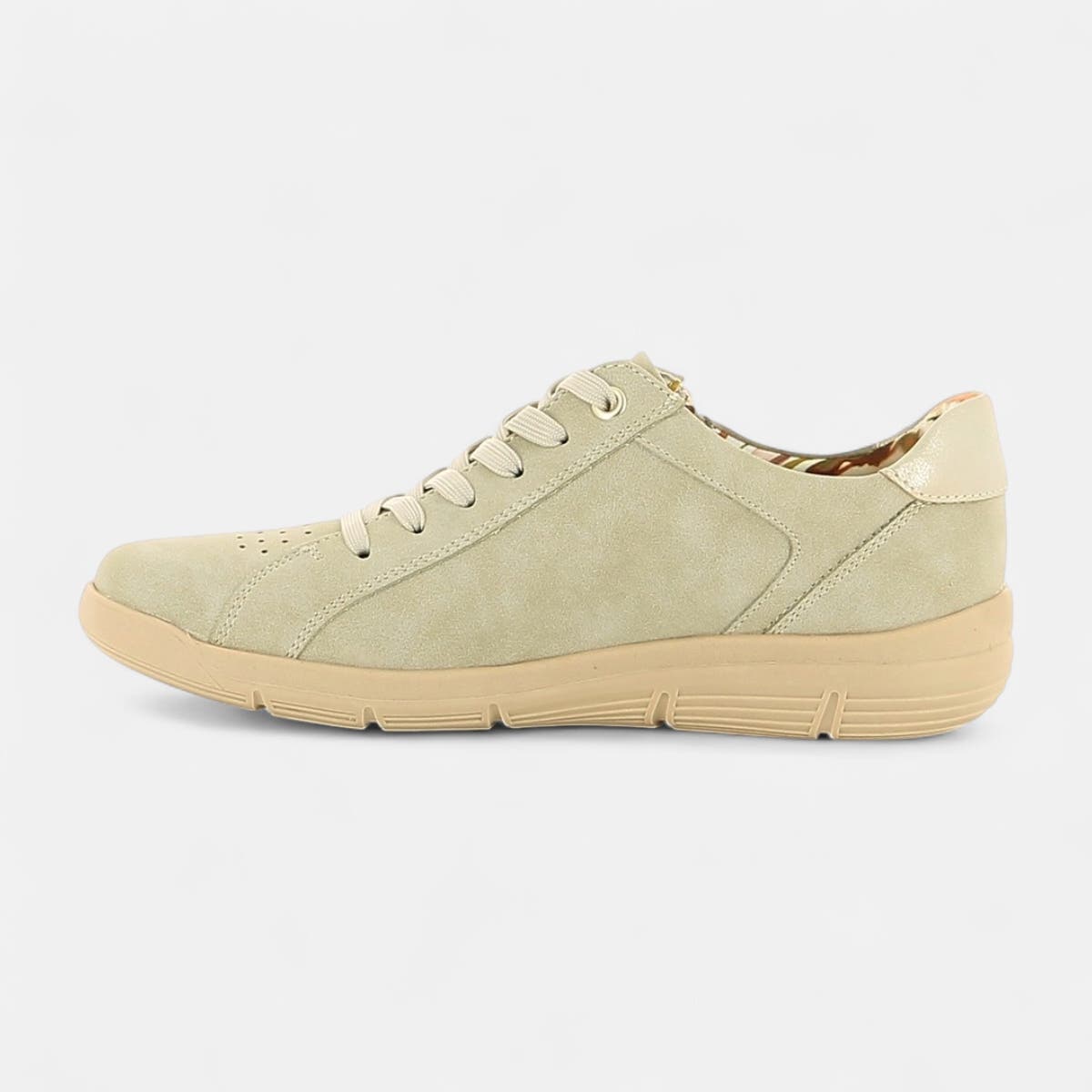 Baskets basses Femme beige