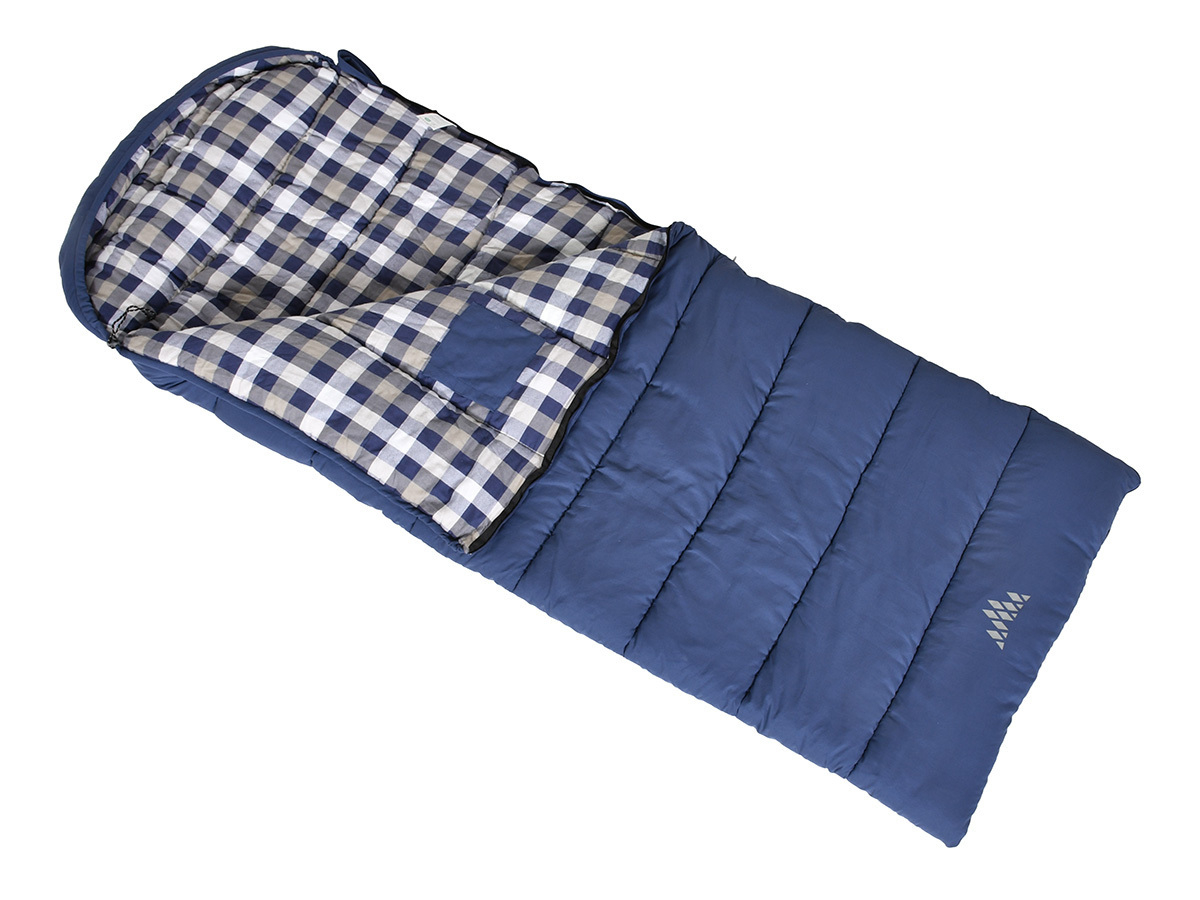 Obelink Sleepcozy Hood slaapzak - Crown Blue