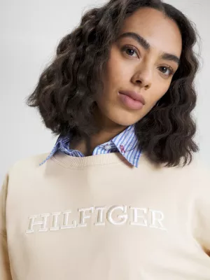 Moletom Hilfiger Monotype com bordado