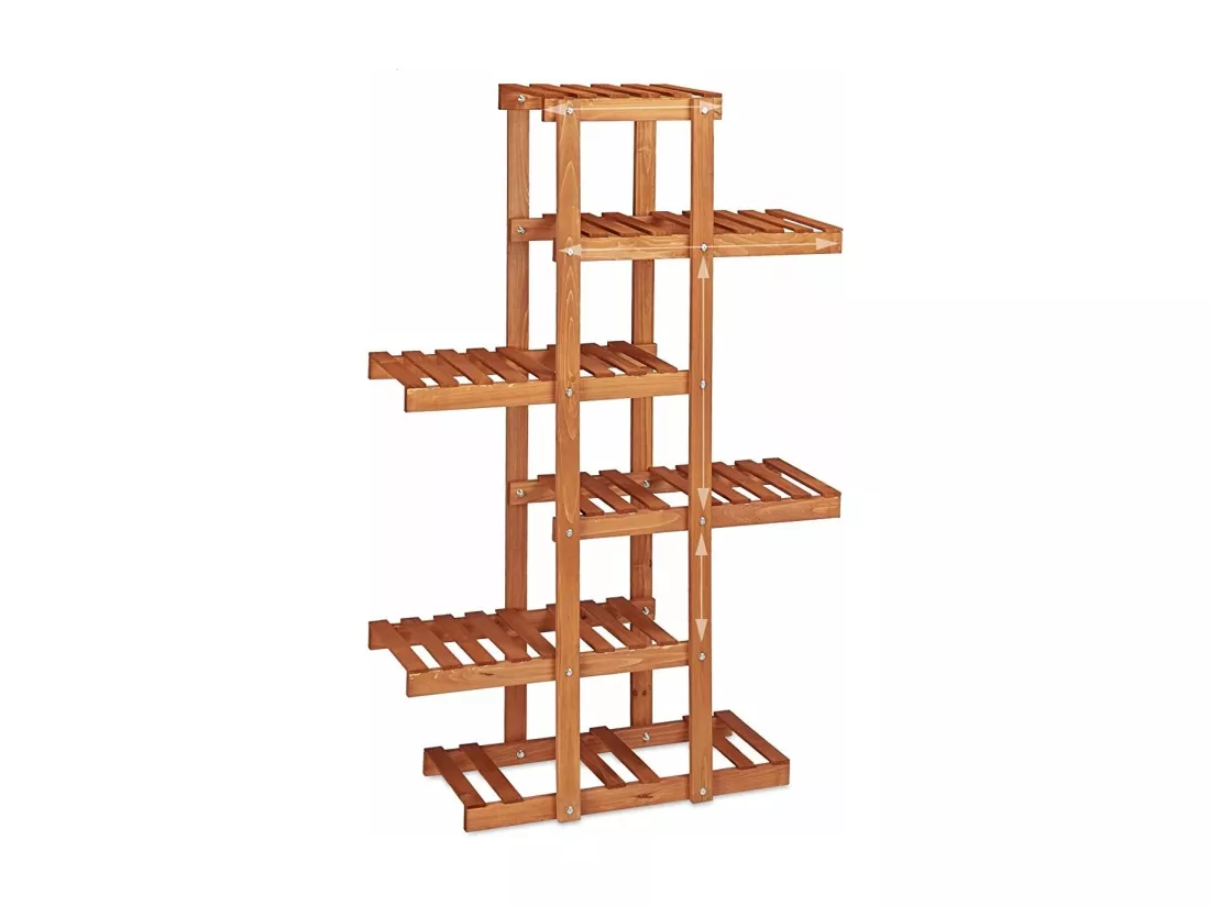 Etagère à fleurs en bois marron 125 x 81 x 25 cm 2213013/3