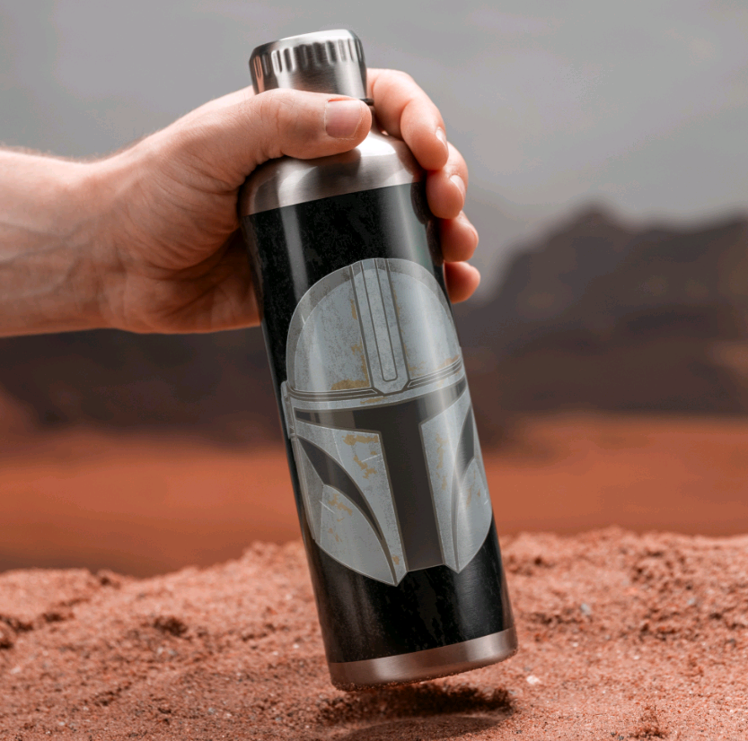 Star Wars - The Mandalorian - The Mandalorian Metal Vand Flaske