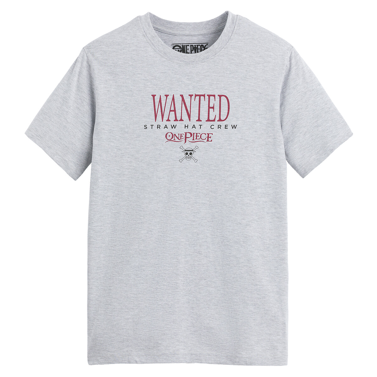 Camiseta ONE PIECE<br>Estampa de One Piece na frente e nas costas