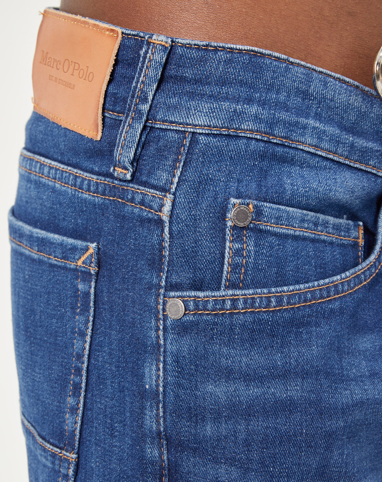 Marc O'Polo Jean Sjobo Safted Fit bleu jean moyen