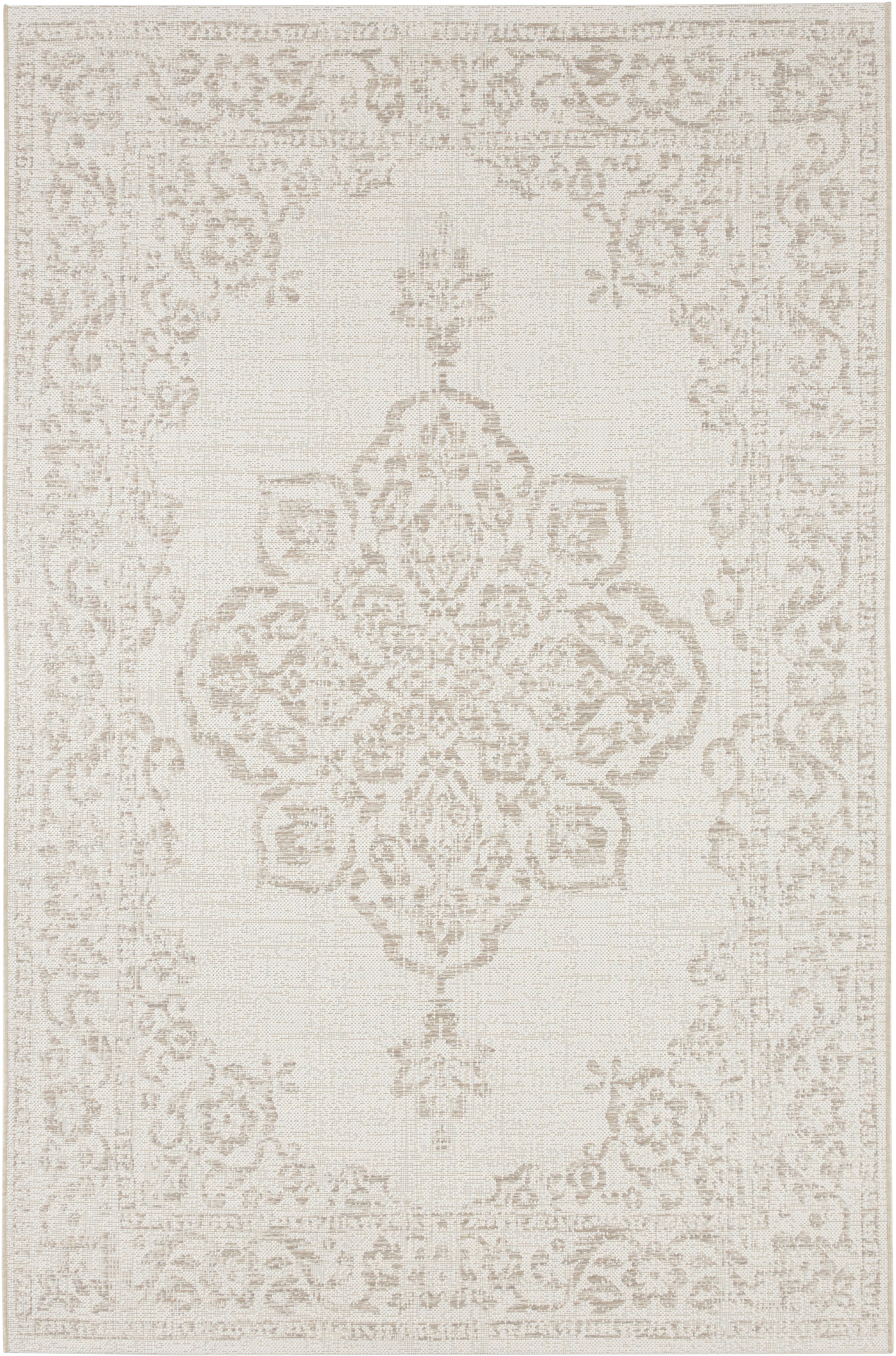 HANSE Home Teppich »Tilos« rechteckig 8 mm Höhe In- & Outdoor, Kurzflor, Orientalisch, Vintage, Wohnzimmer, Garten