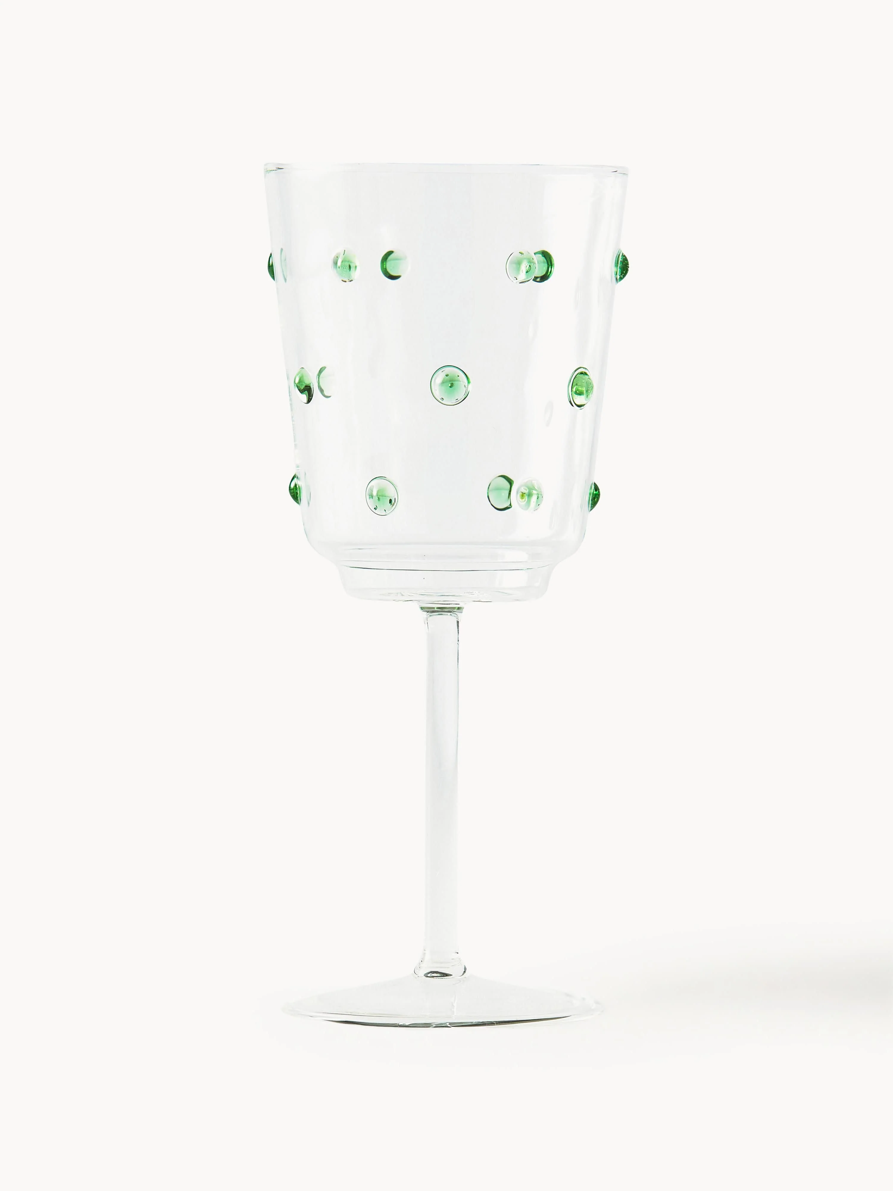 Mondgeblazen wijnglazen Nob van borosilicaatglas, 2 stuks
