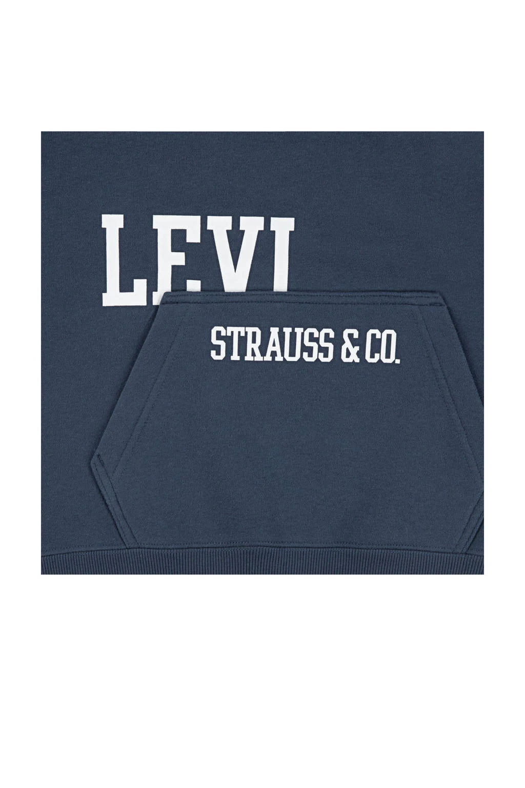 Levi's hoodie donkerblauw