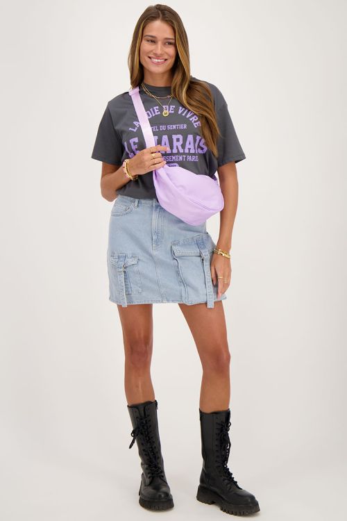 Donkergrijs T-shirt Le Marais