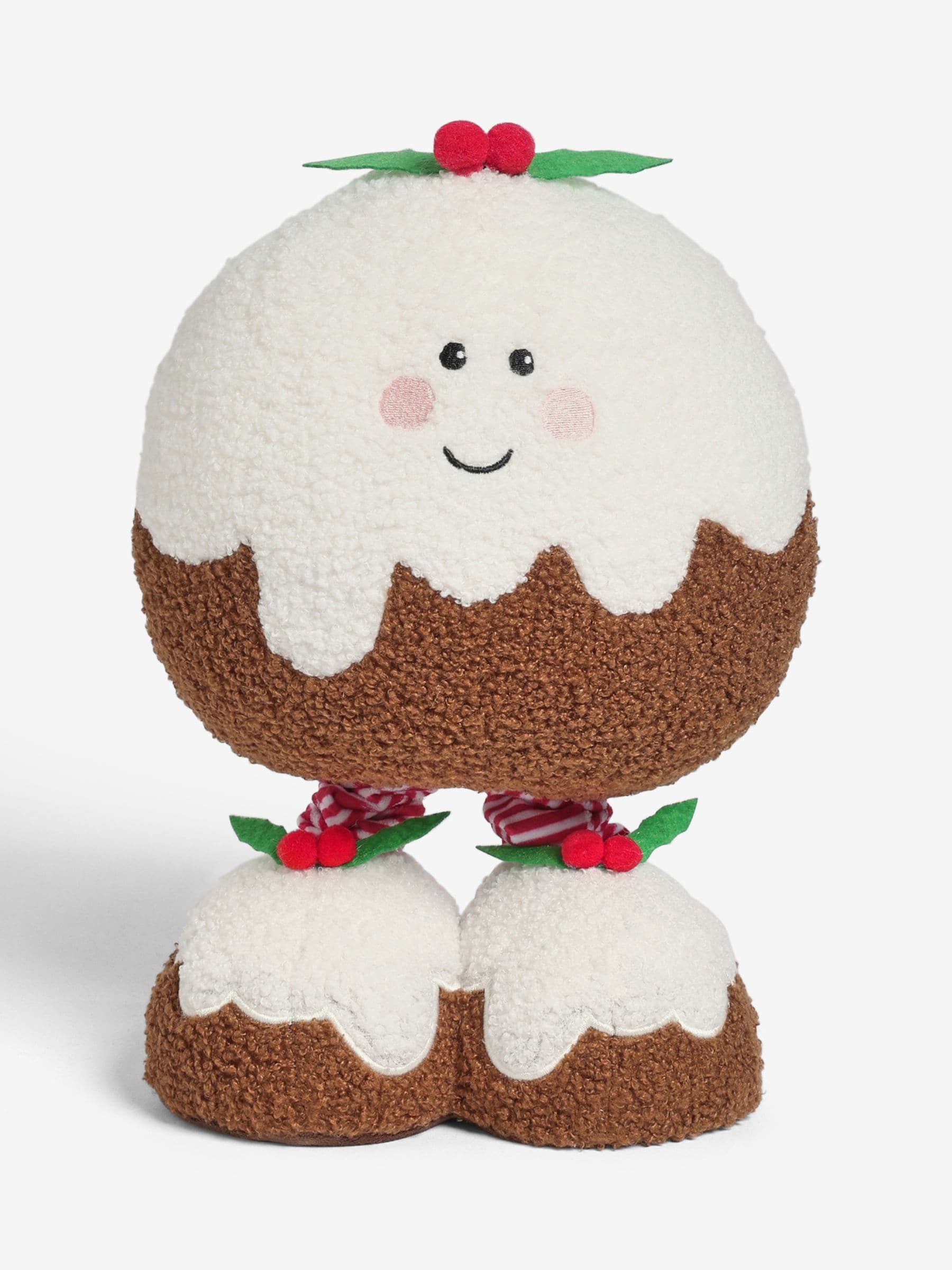 Novelty pluchen Kerstmis decoratie met bungelende benen