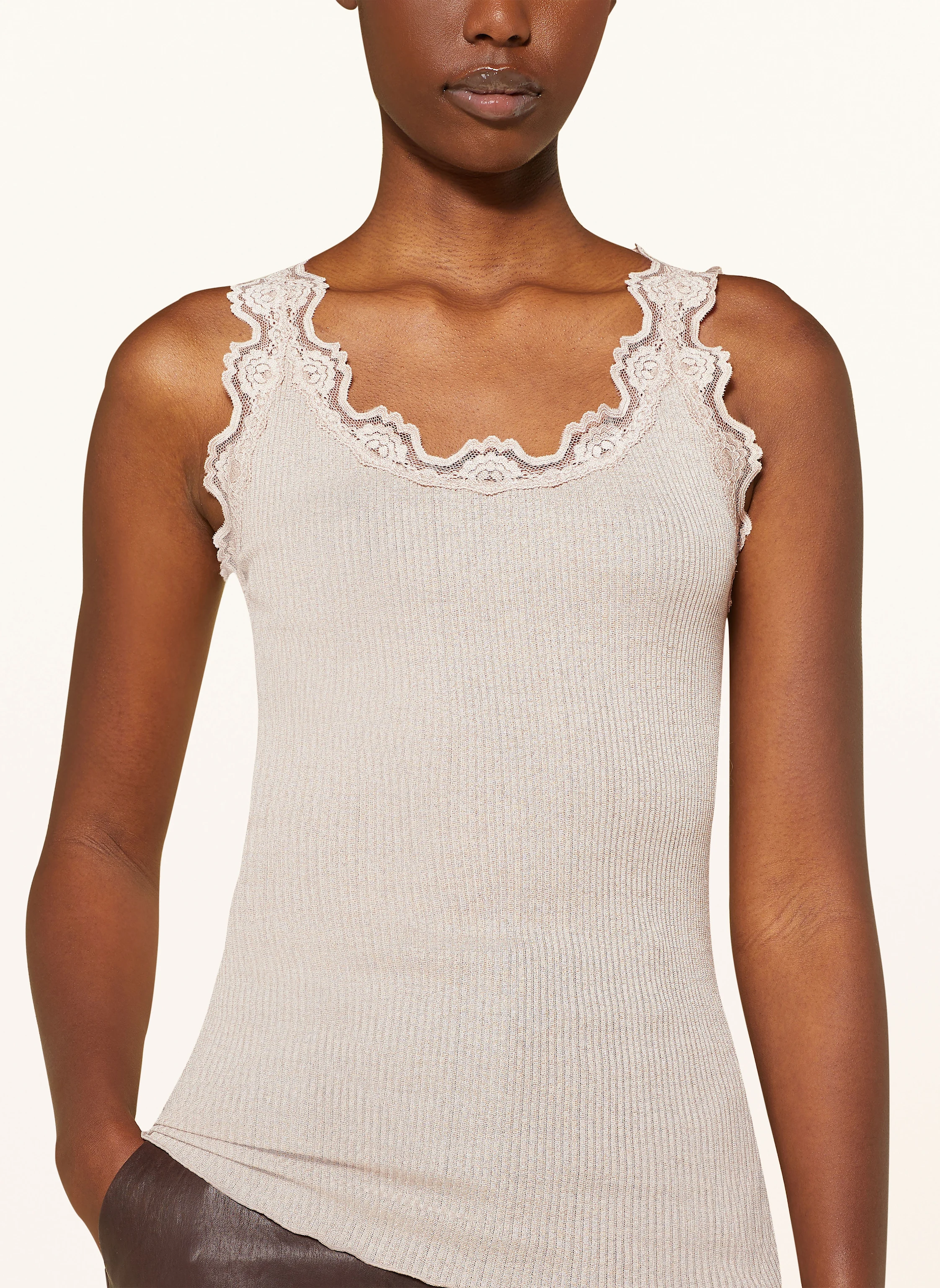 rosemunde Stricktop BOSTON mit Glitzergarn