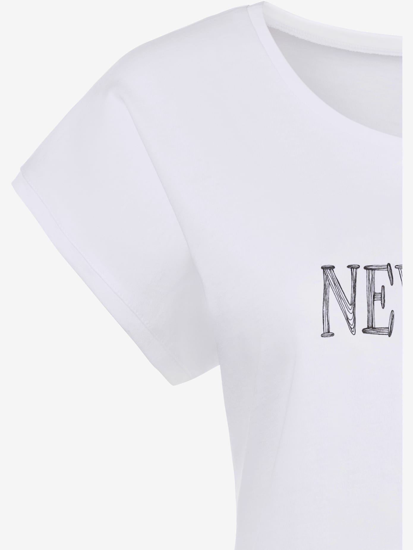 T-shirt manches à bords francs