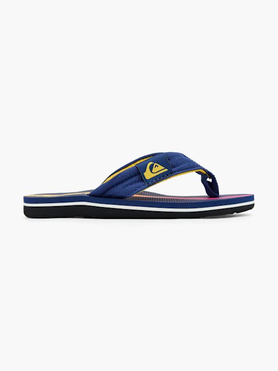 Quiksilver Pantoletten-Zehentrenner Blau