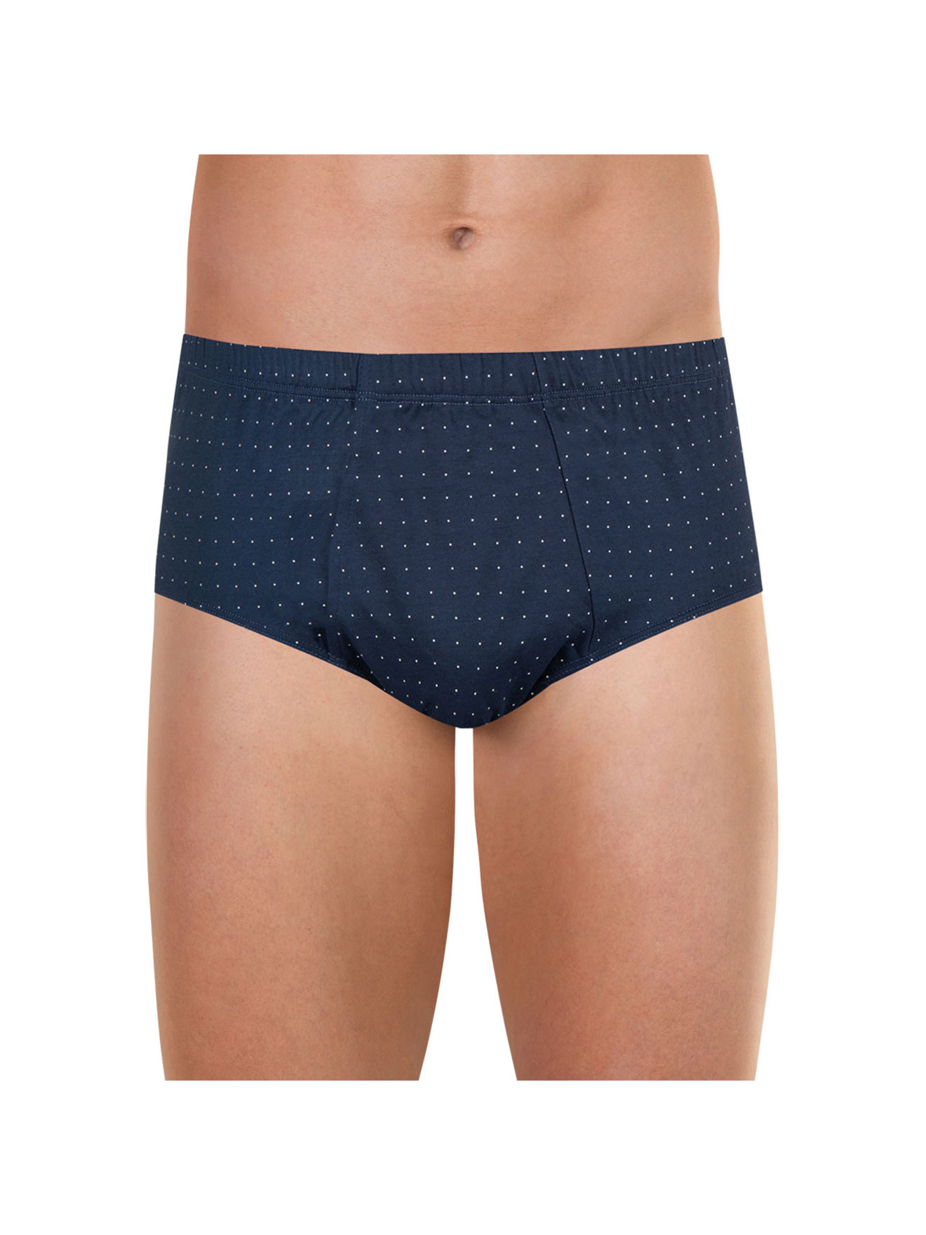 Slip taille haute ouvert homme Motifs