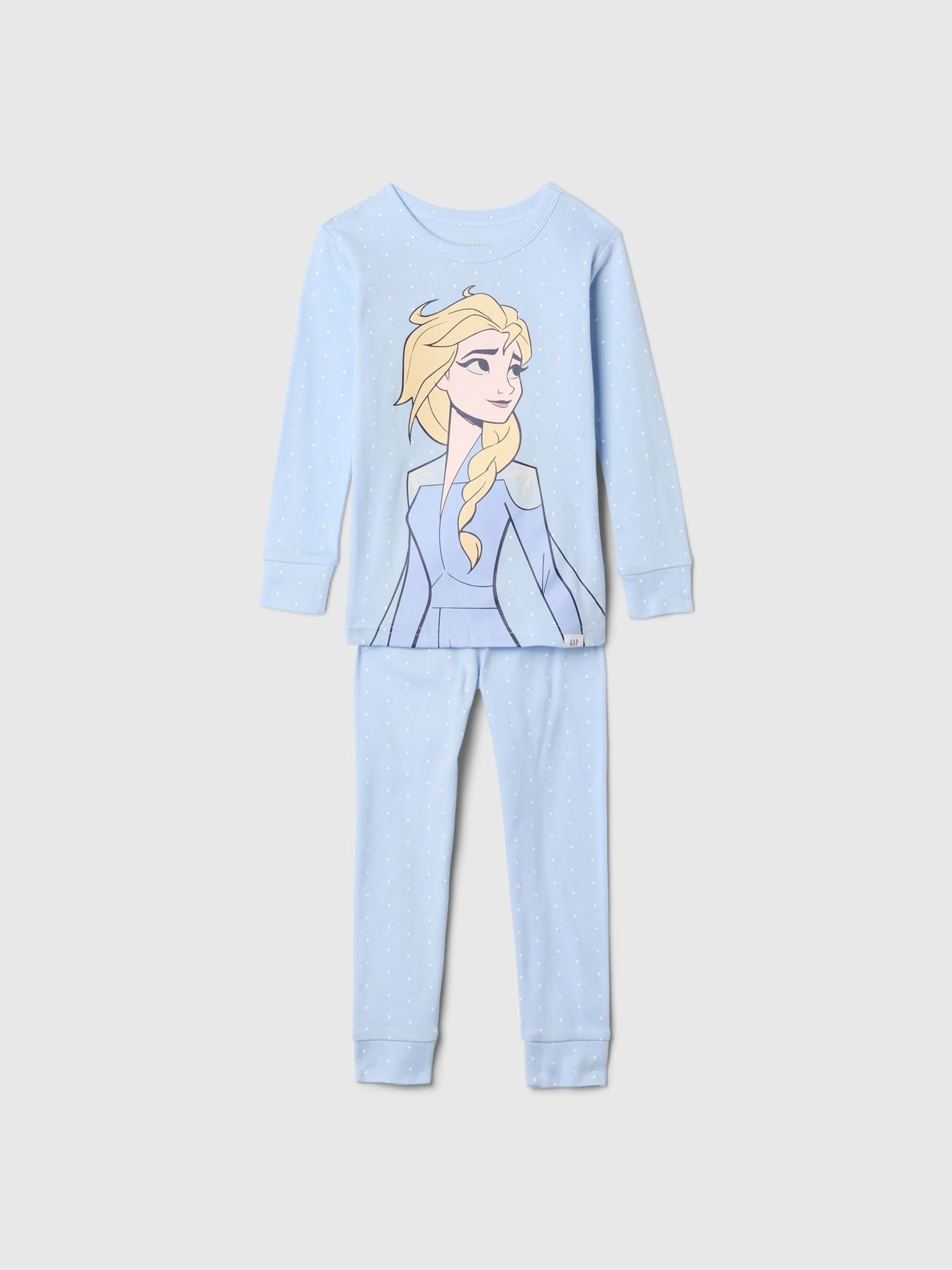 Blauw met Elsa - Gap Disney prinses pyjama van geborsteld katoen (12 mnd - 5 jr)