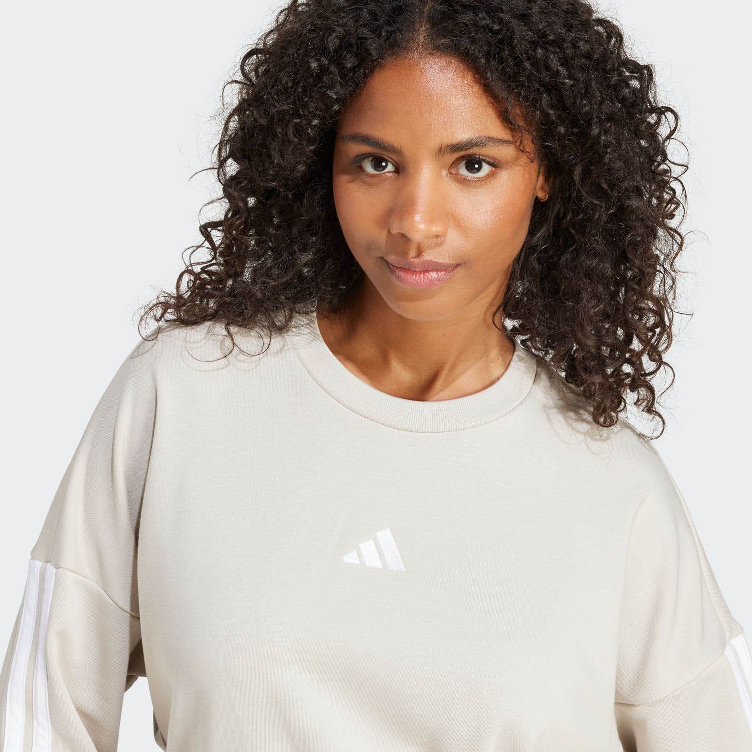 adidas  Essential 3-Stripes French Terry Sweater Dames