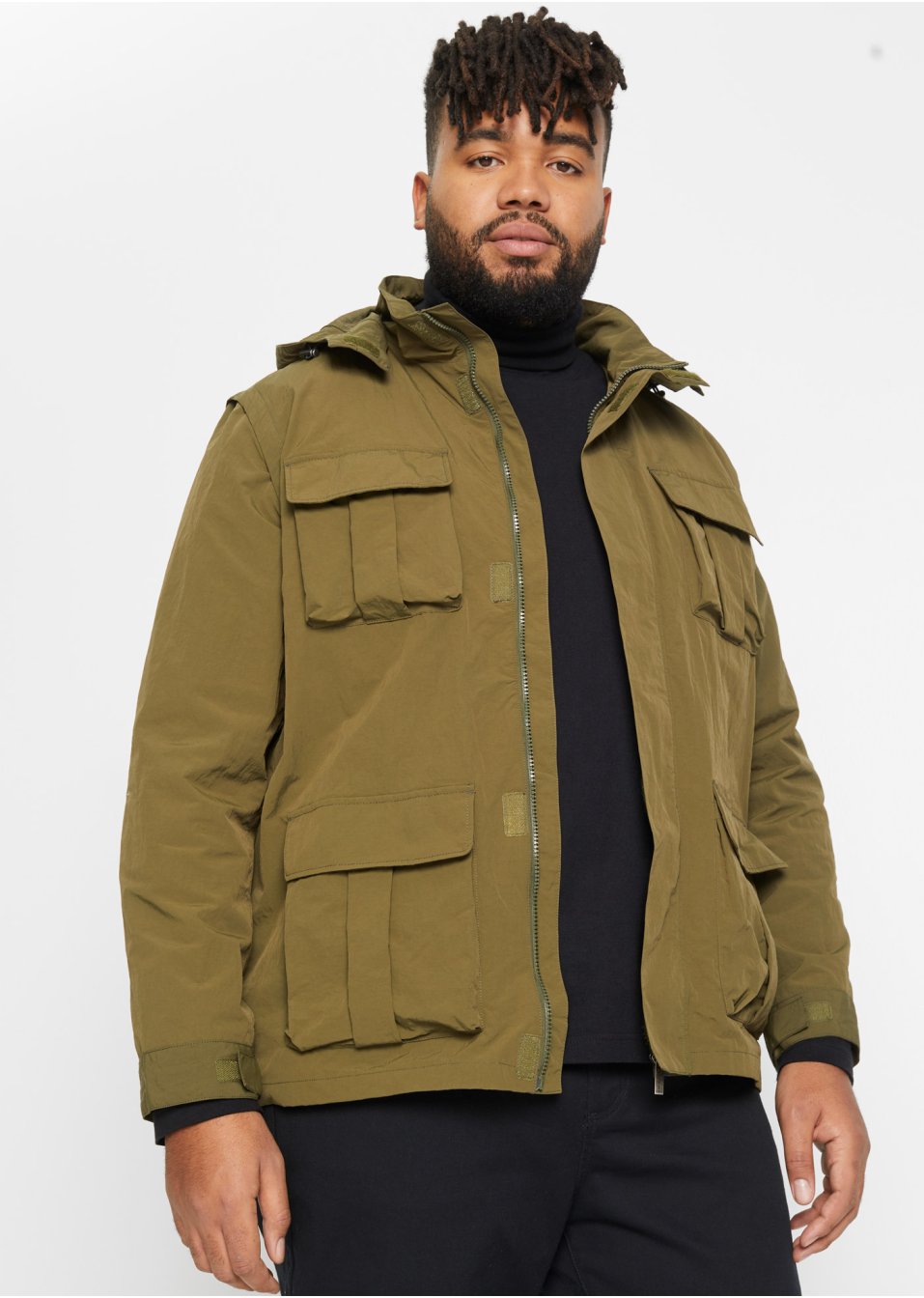 Veste fonctionnelle 2 en 1 avec manches amovibles
