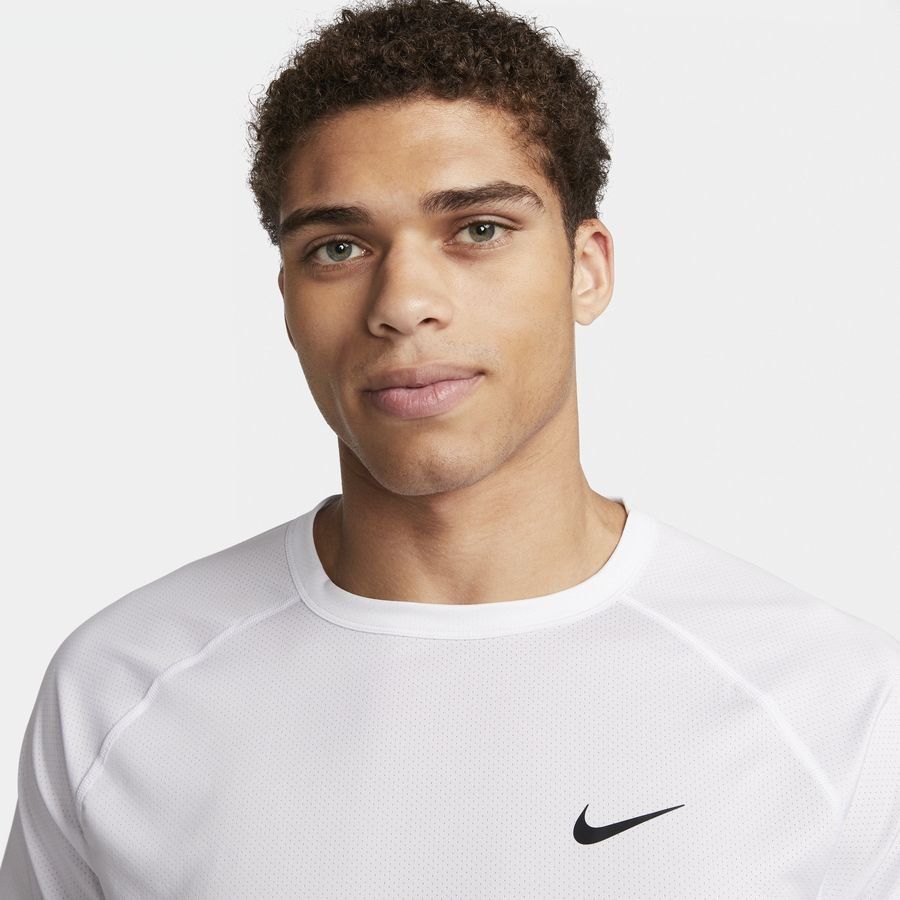 Nike Ready Men's Dri-FIT Short-Slee WHITE/BLACK