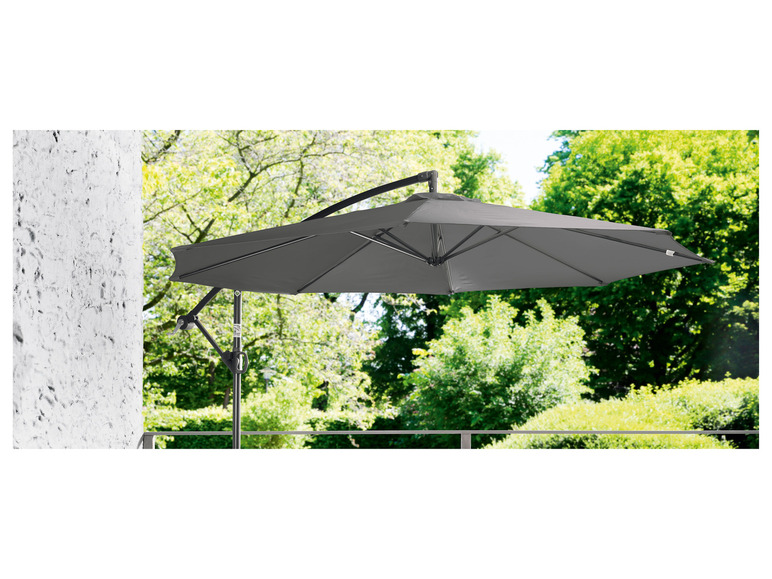 Parasol antraciet
