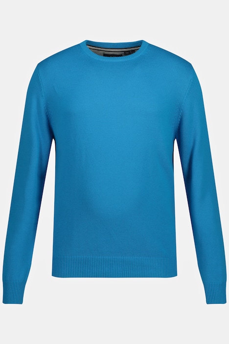 Pullover, runder Ausschnitt, JP1880-Stick, Baumwolle