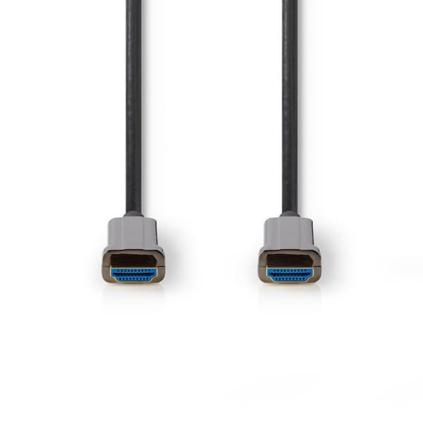 Nedis Aktiv Optical Ultra High Speed ​​HDMI-Kabel med Ethernet | HDMI ™ -kontakt | HDMI ™ -kontakt | 8K@60Hz | 48 Gbps | 15.0 m | Rund | PVC | Sort |