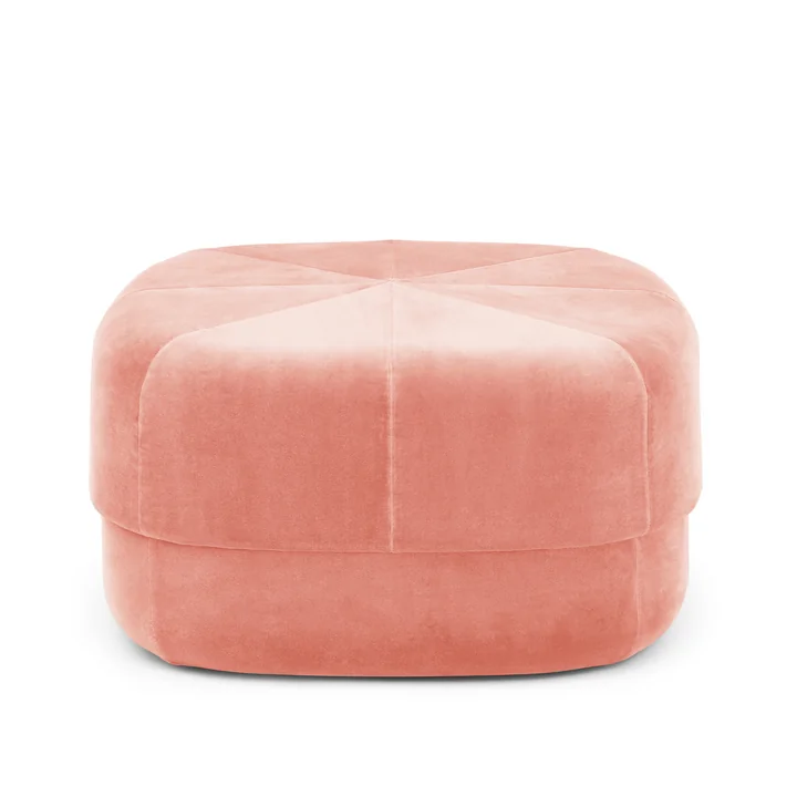 Normann Copenhagen - Circus Pouf gross, Blush Velour