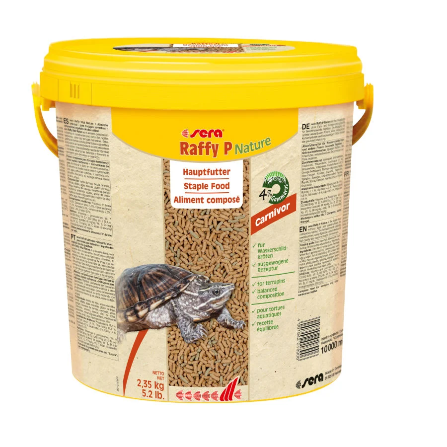 Sera Raffy P Alimento para tartarugas aquáticas