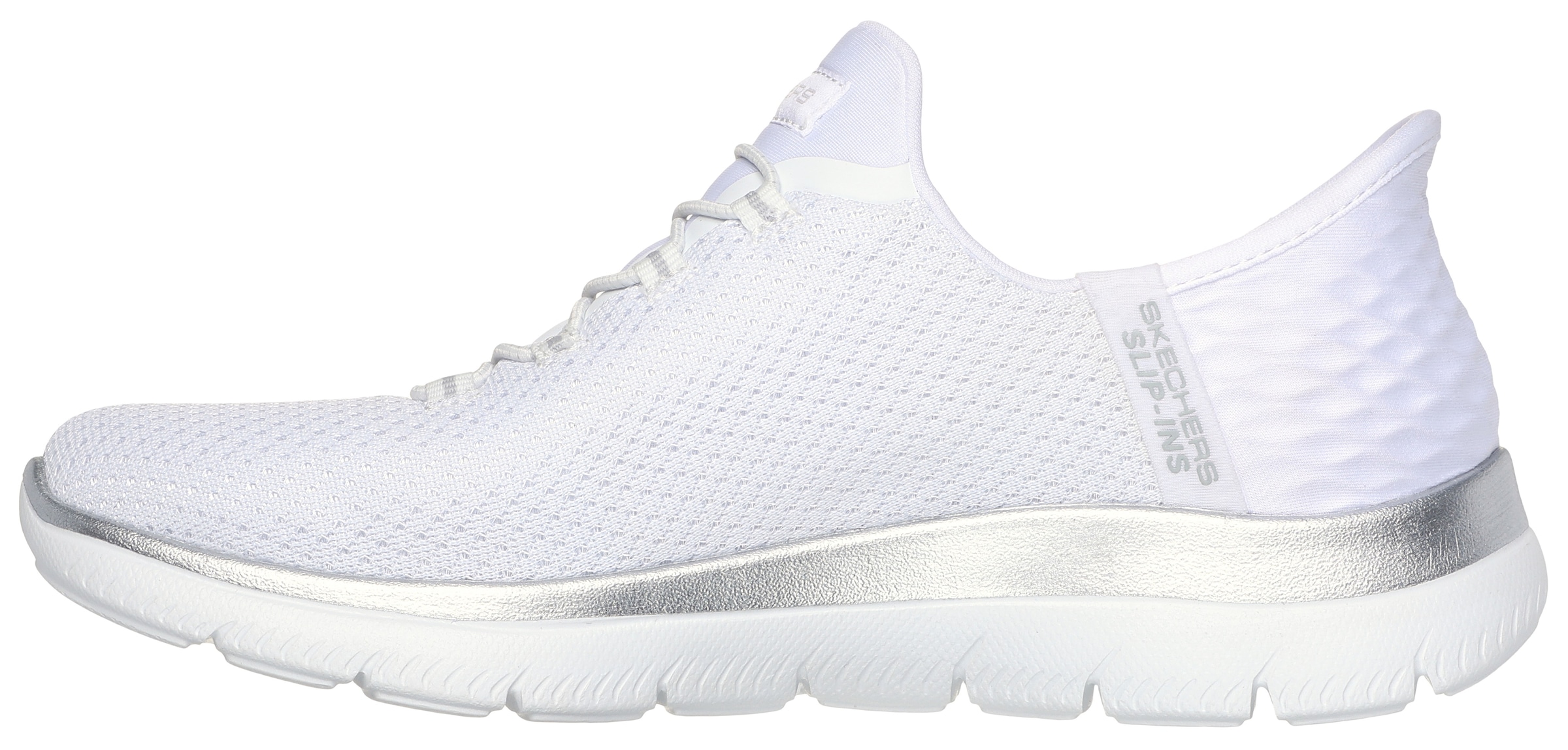 Skechers Slip-On Sneaker »SUMMITS-DIAMOND DREAM«  Schlupfschuh, Freizeitschuh mit praktischer Slip-Ins Funktion