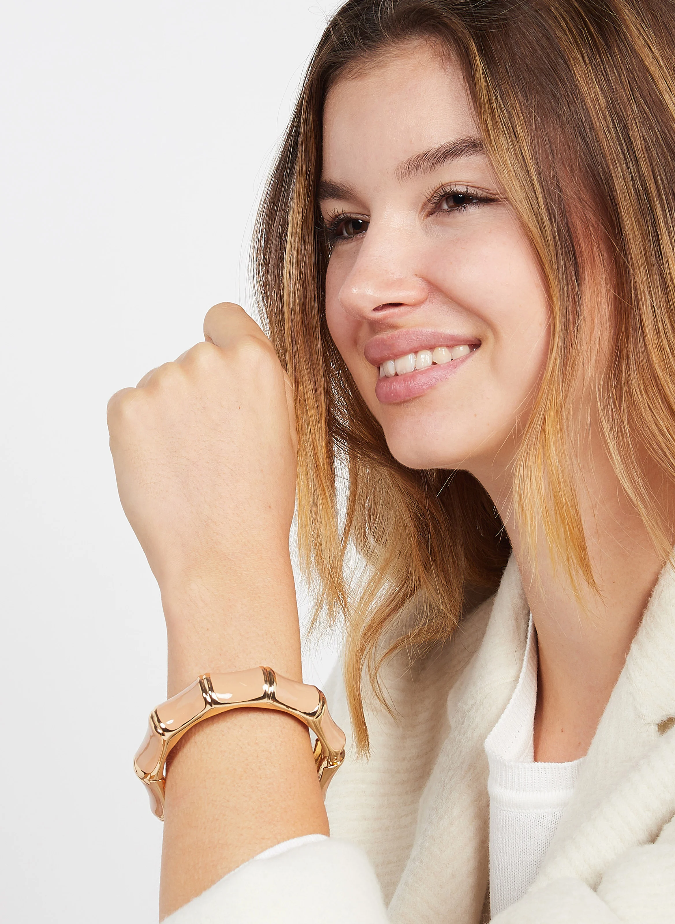 Bracelet en laiton | Rose