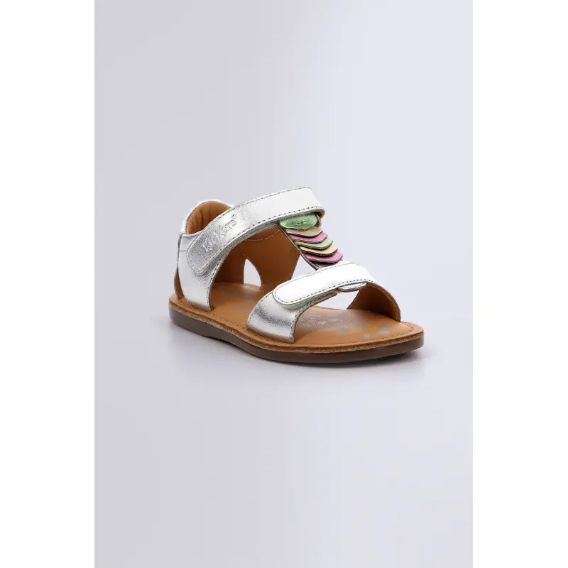 Divazia Argent SANDALES Cuir Fille