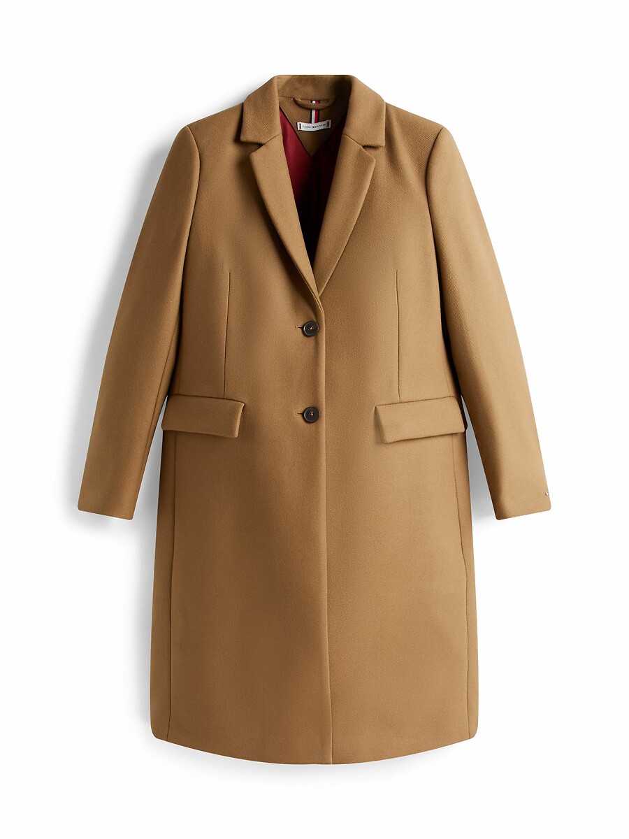TOMMY HILFIGER<br>Casaco comprido com fecho de botões