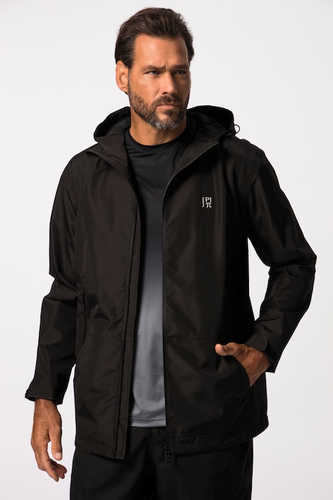 JAY-PI, Regenjacke, Vollfunktion, Outdoor 3x-Funktion, Kapuze, wasserdichte Zipper