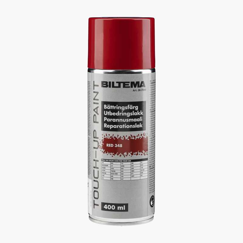 Utbedringslakk, rød, 400 ml