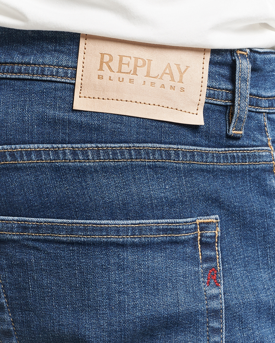 Replay Grover Super Stretch Bio Jeans Medium Blue