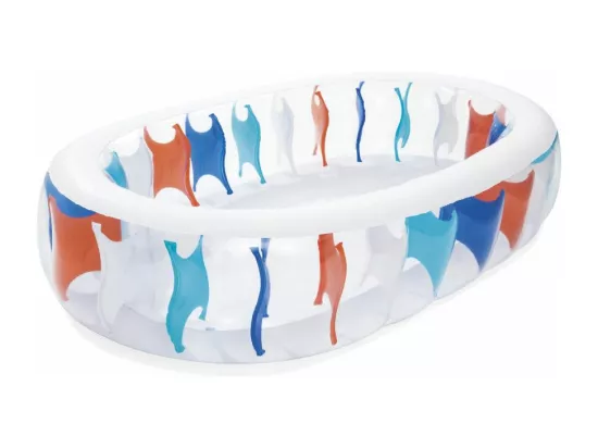 Piscine gonflable - Elliptique - 229 x 152 x 51 cm