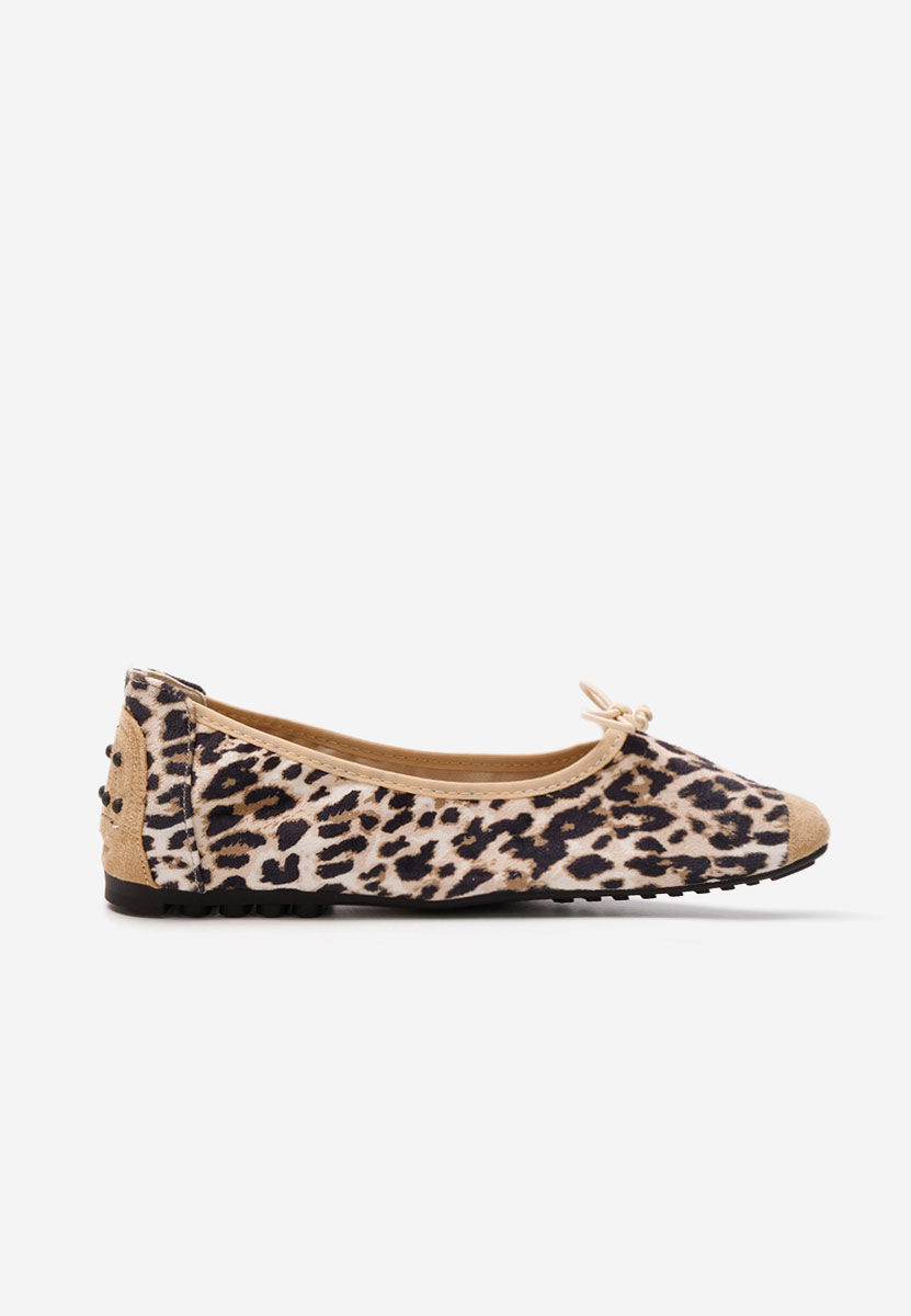 Ballerines femme leopard Amania