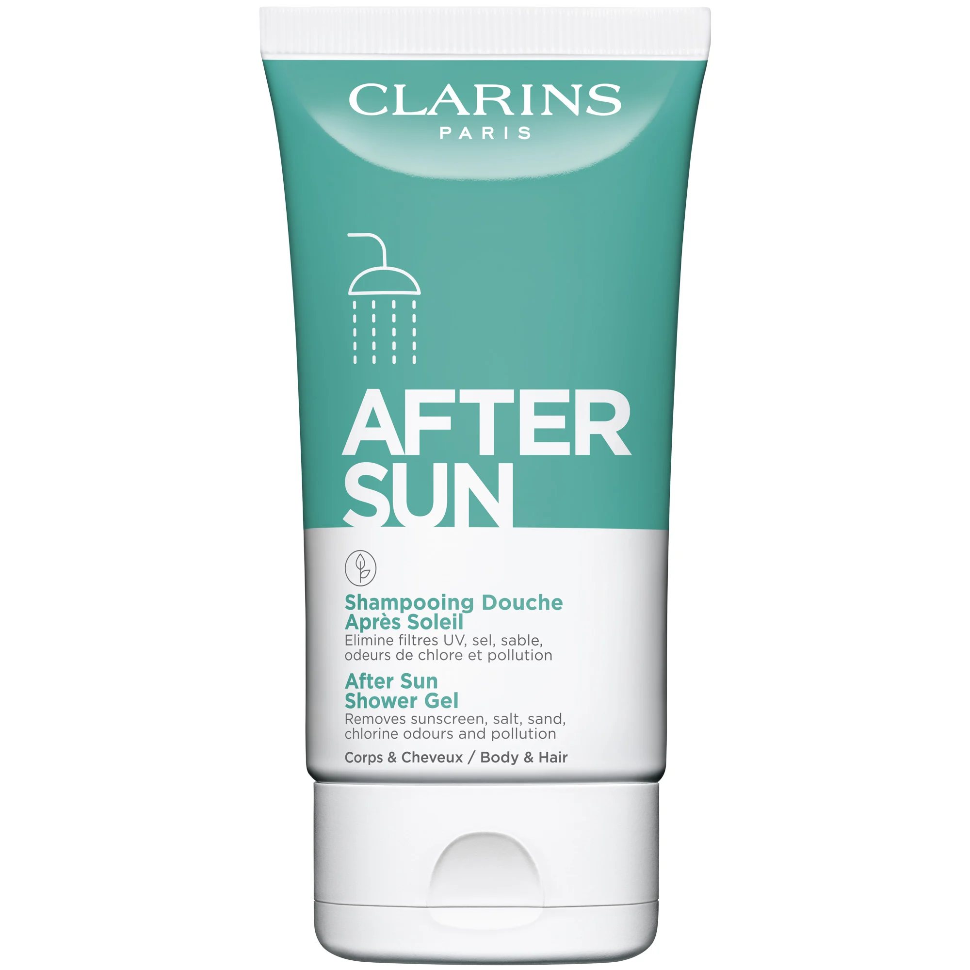 Shampooing Douche Après-Soleil. CorpsCheveux |