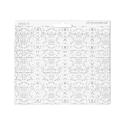 FIMO - Plaque de texture - Motif Prairie