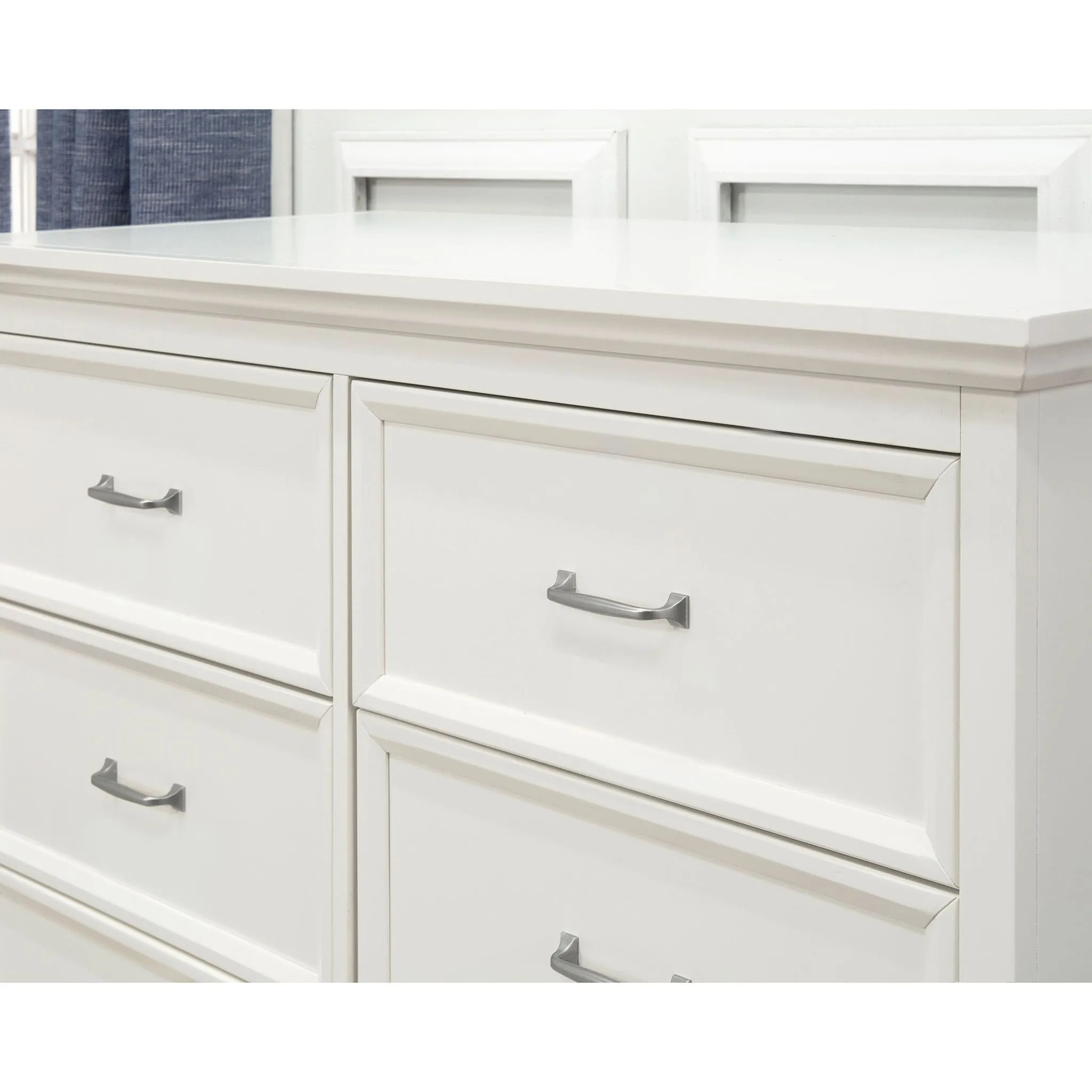 Million Dollar Baby Bureau 6 Tiroirs Foothill-Louis - Blanc Chaud