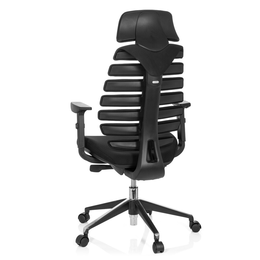 Profi Bürostuhl ERGO LINE II PRO Stoff mit Armlehnen (höhenverstellbar) hjh OFFICE