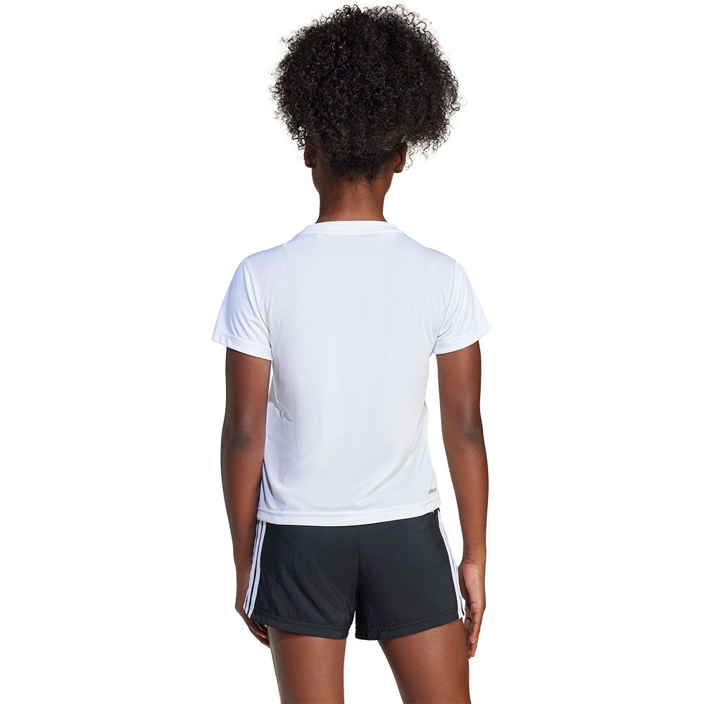 adidas Train Essentials Regular Fit Logo Training T-Shirt Kinder white